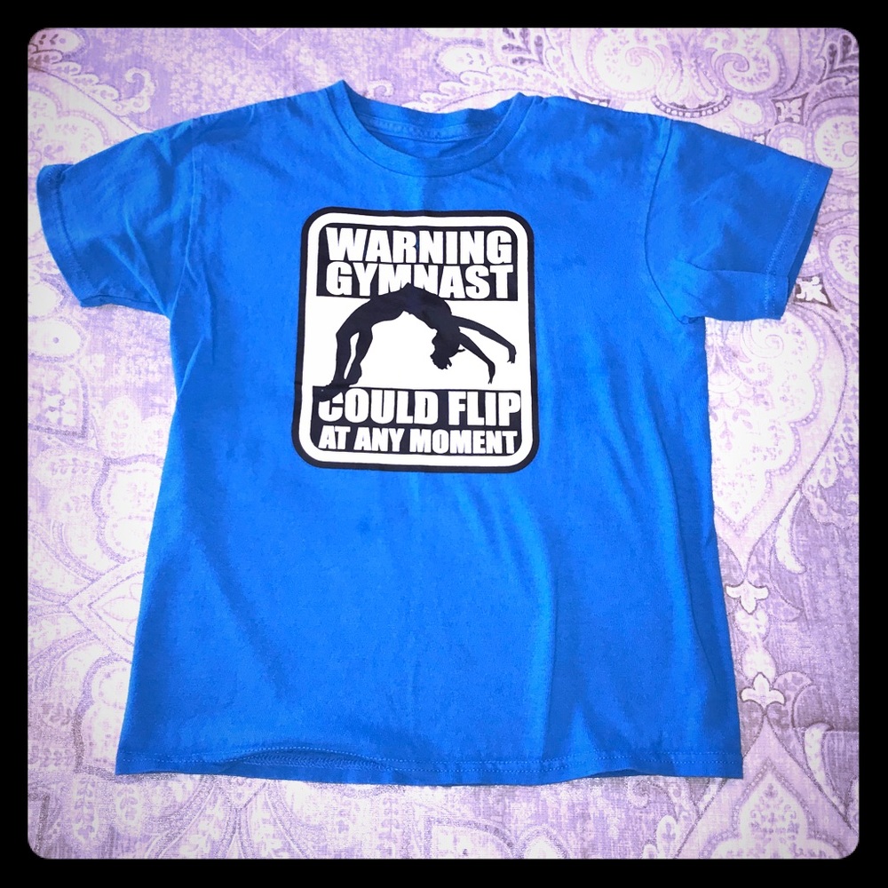 Gymnast tee! Sz 6 for girls!